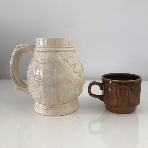 Vintage Beer Mug Pottery Ceramic - Picture 7 of 9